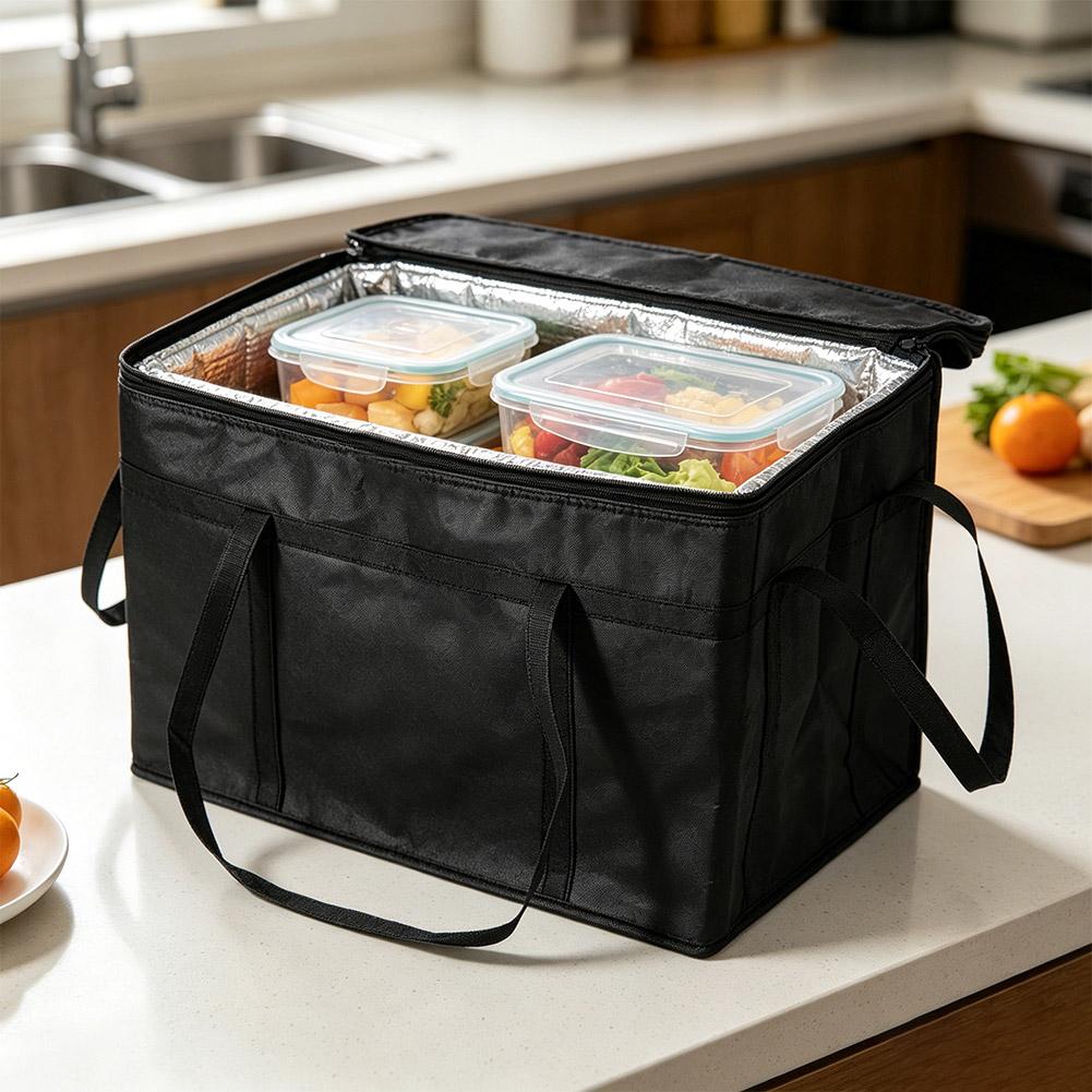 Food Storage Hiking - Insulated Thermal Tote Bag Big Storage