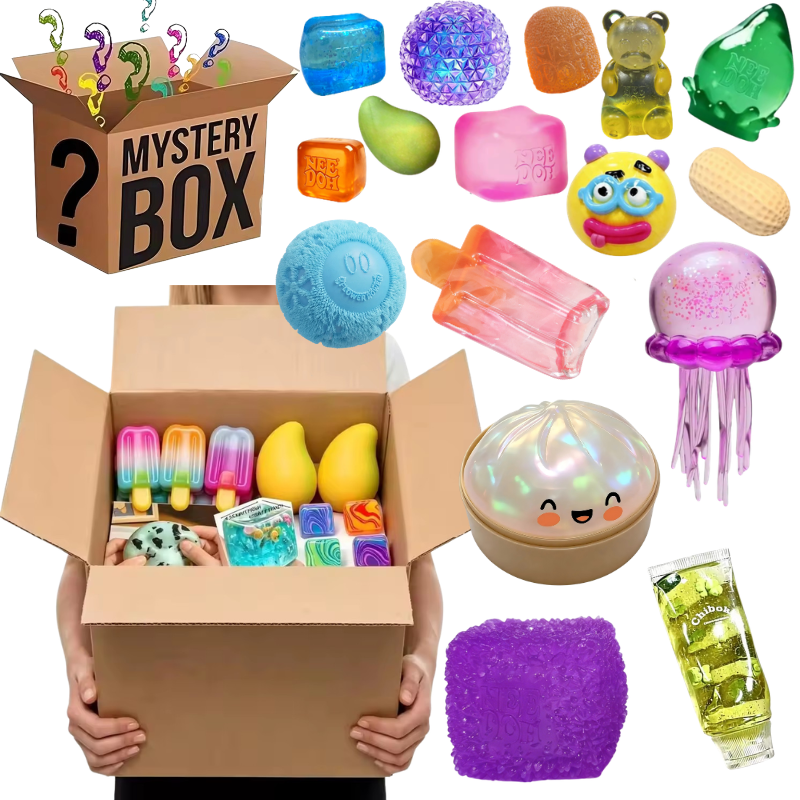 Food Storage And Containers - Blind Box Fuzz Ball Ice cream