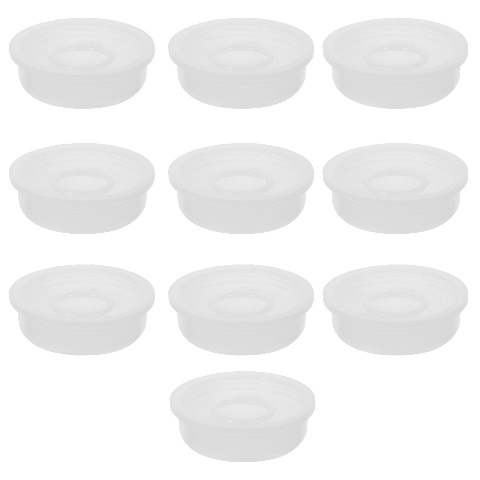 Food Storage Usa - 10Pcs Plastic Chemical Storage Bucket Lids