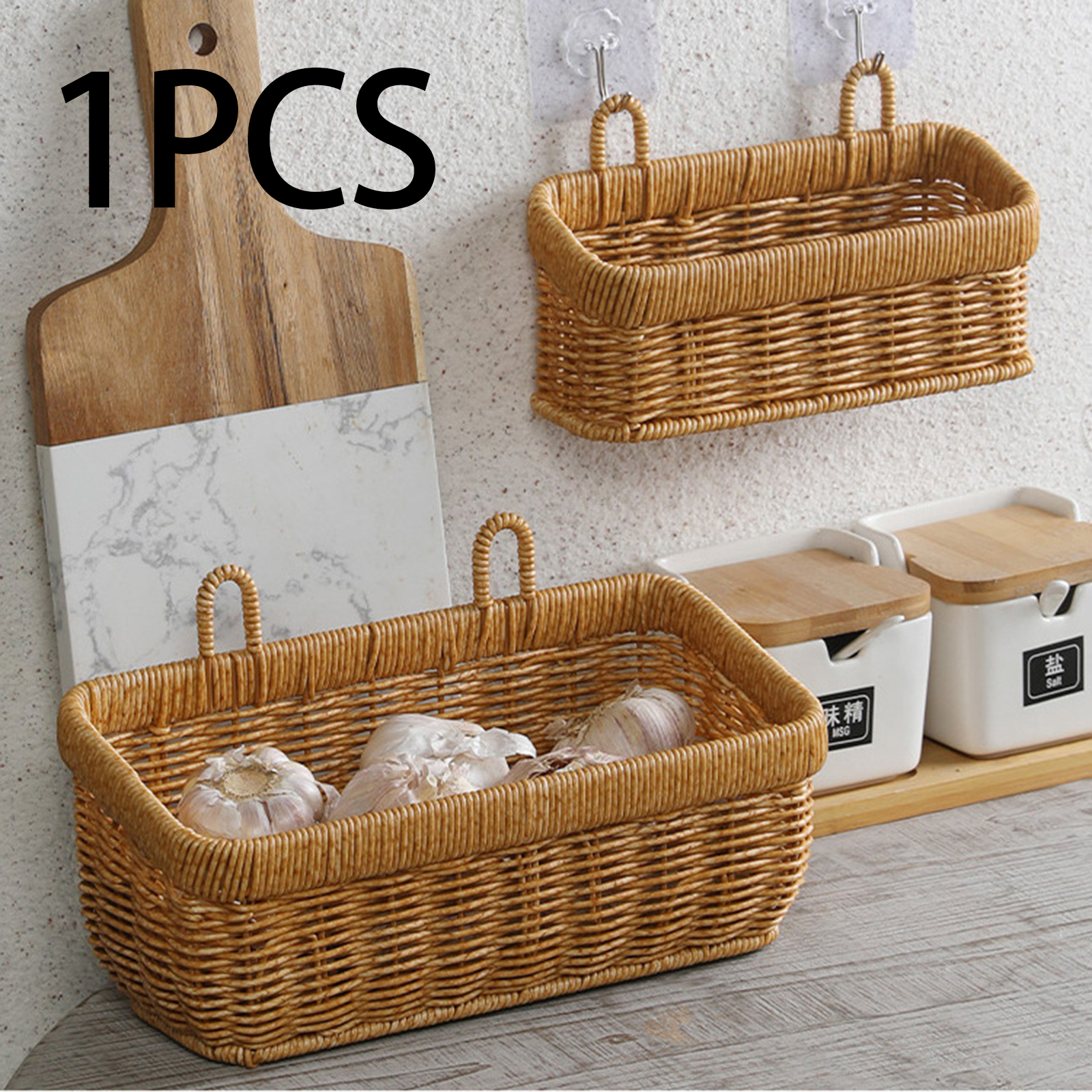 Food Storage Of Plants - Storage Basket Wall Hanging Woven Basket