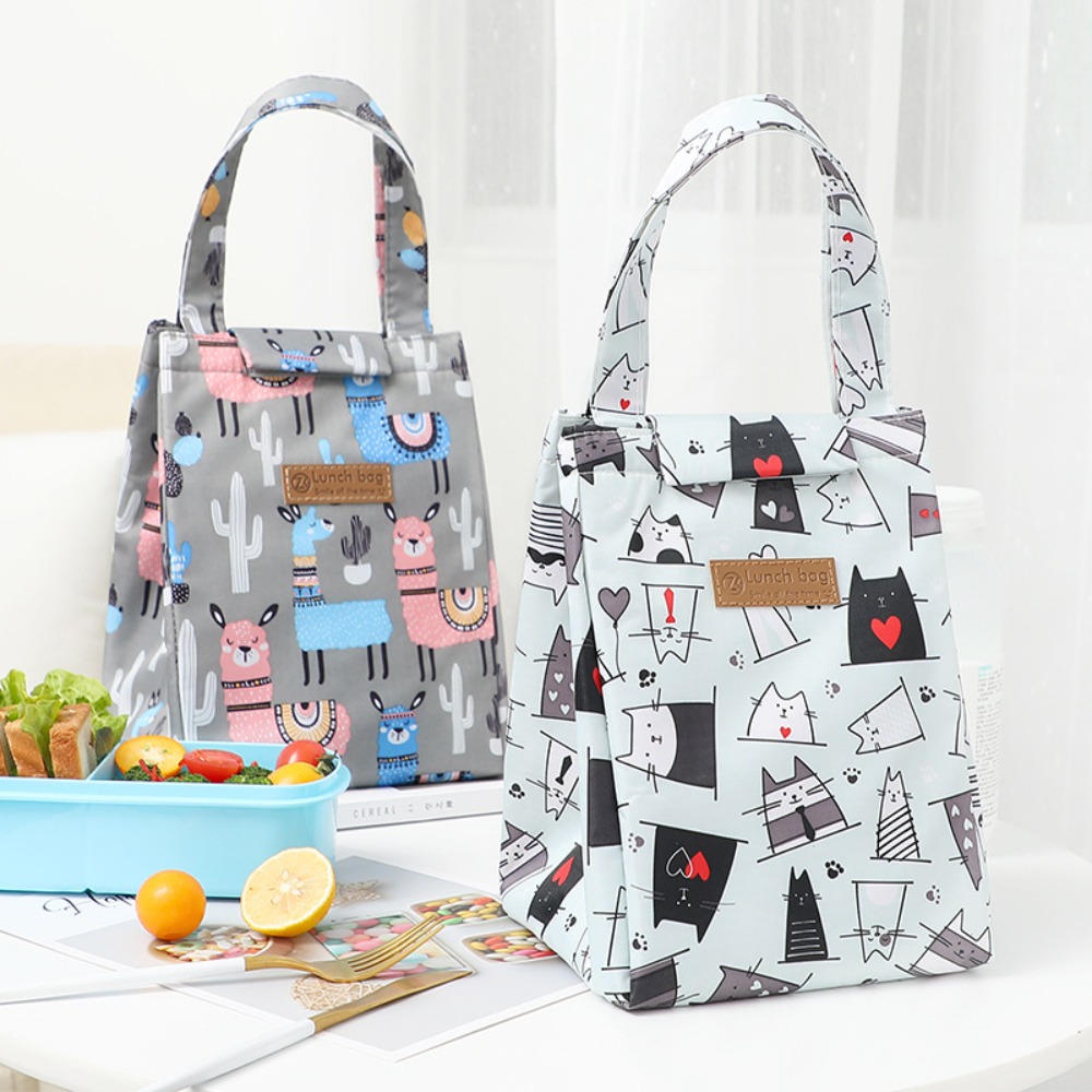 Food Storage Hiking - Oxford Cloth Insulated Lunch Bag Camping