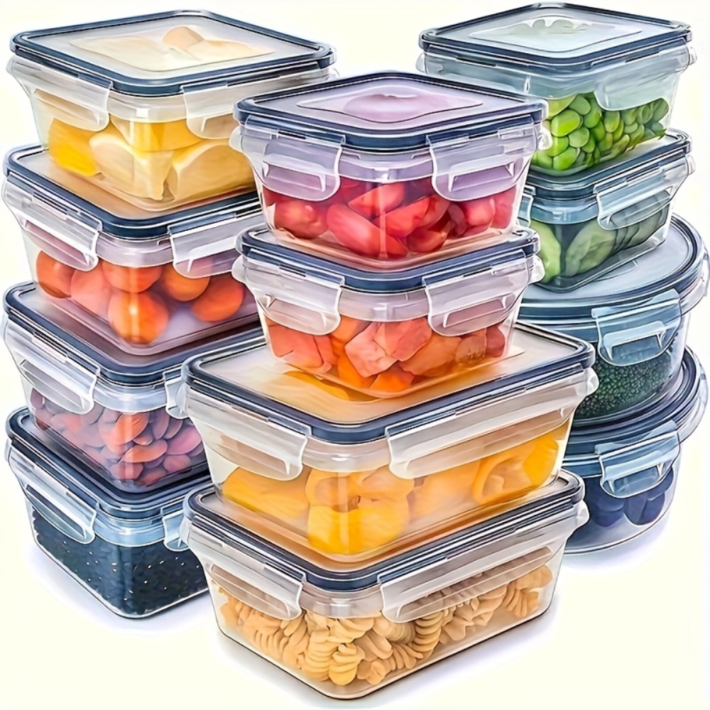Food Storage Ideas - Set BPA-Free Airtight Food Containers with