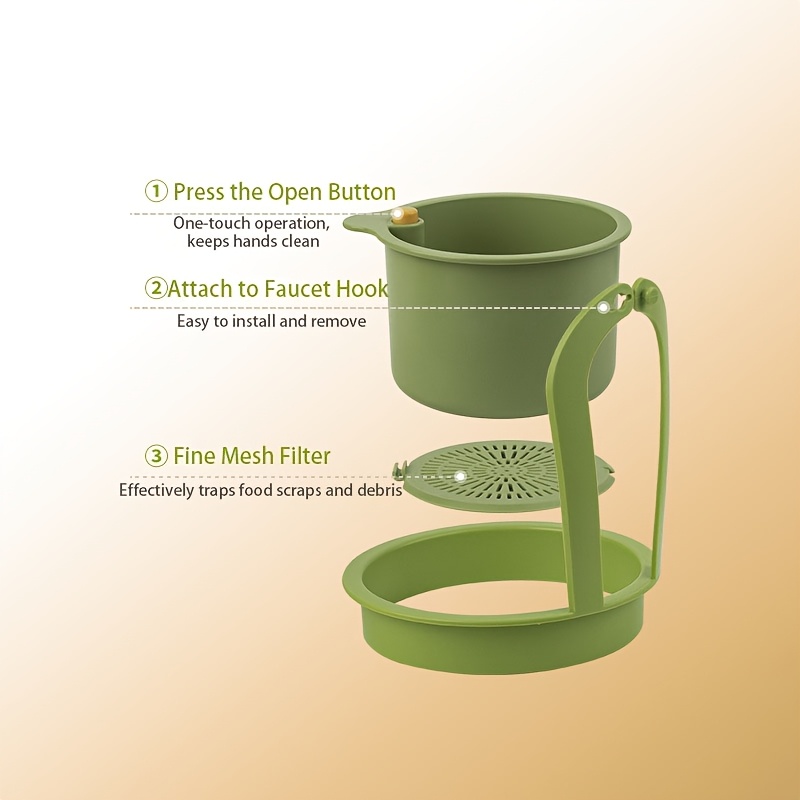 1pc Hanging Sink Draining Bask – Food Storage Of Plants Bewertung und Preis