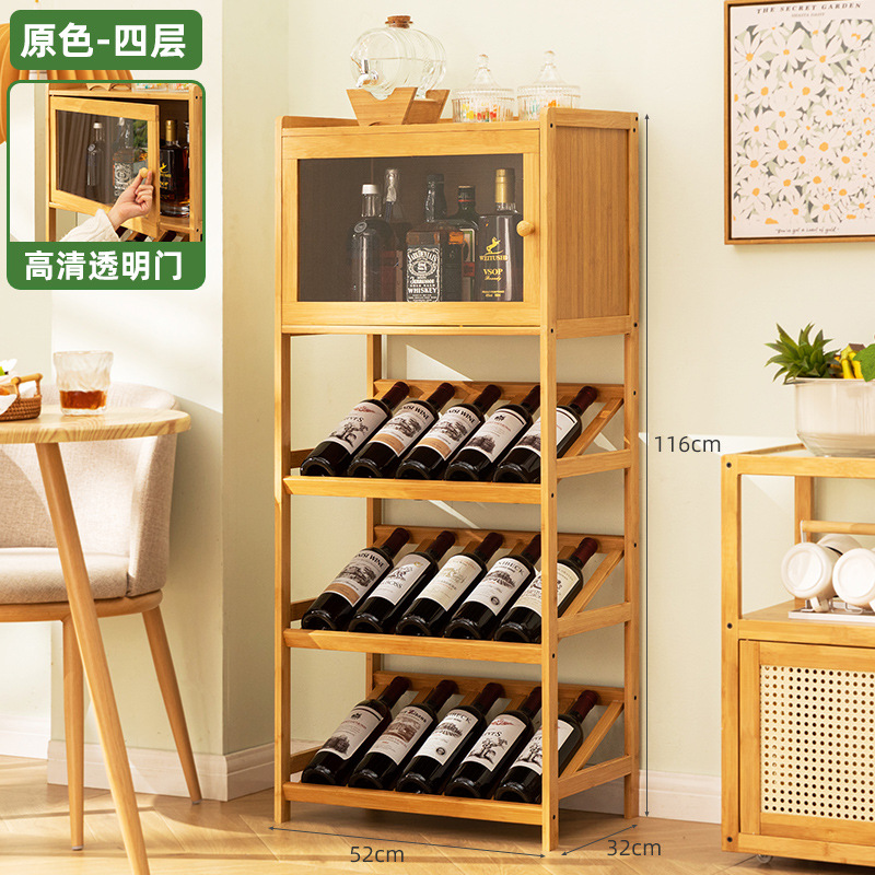 Solid Bamboo Wine Rack 3/4-Tie – Food Storage Shelving Bewertung und Preis