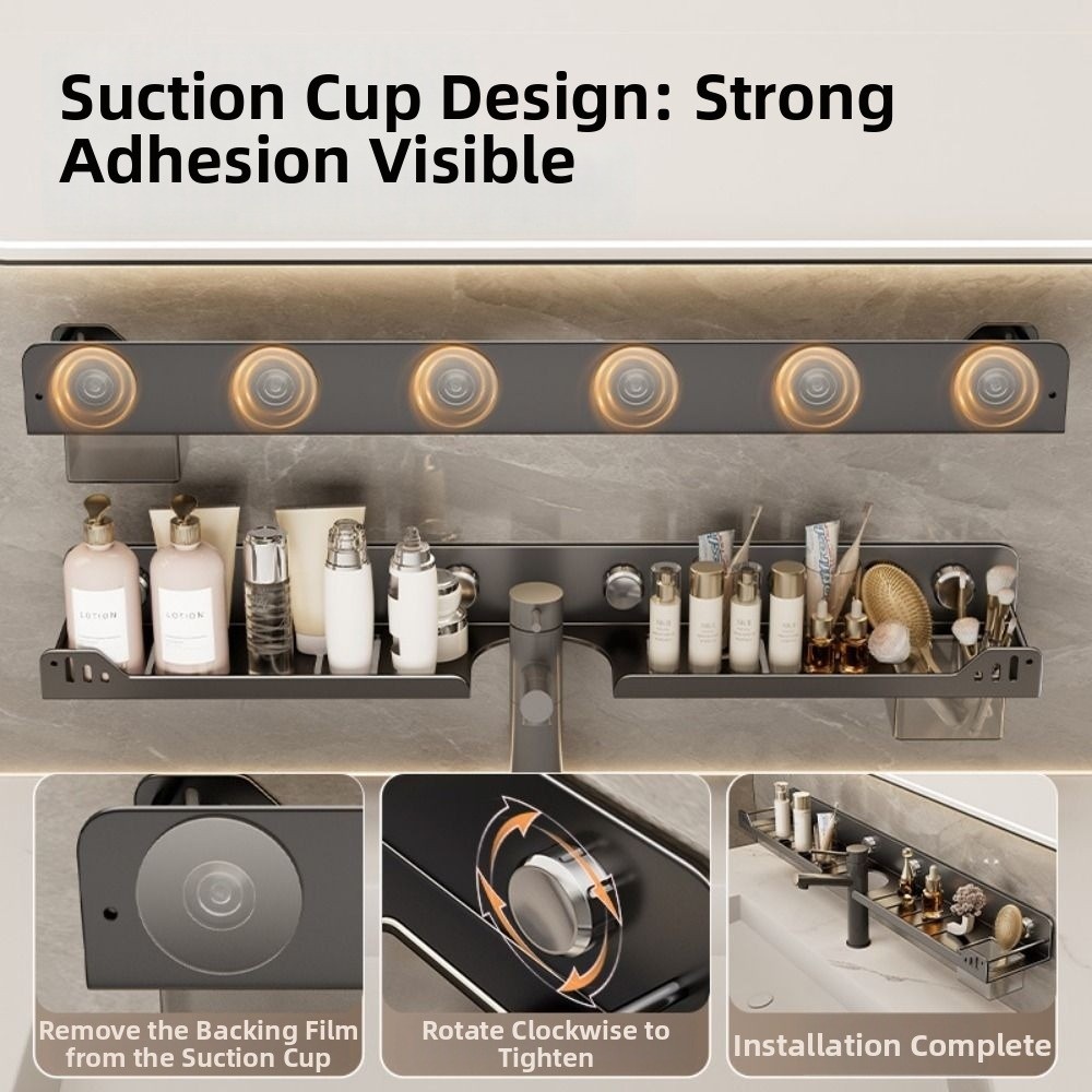 Suction Cup Bathroom Shelves W – Food Storage Shelving Bewertung und Preis