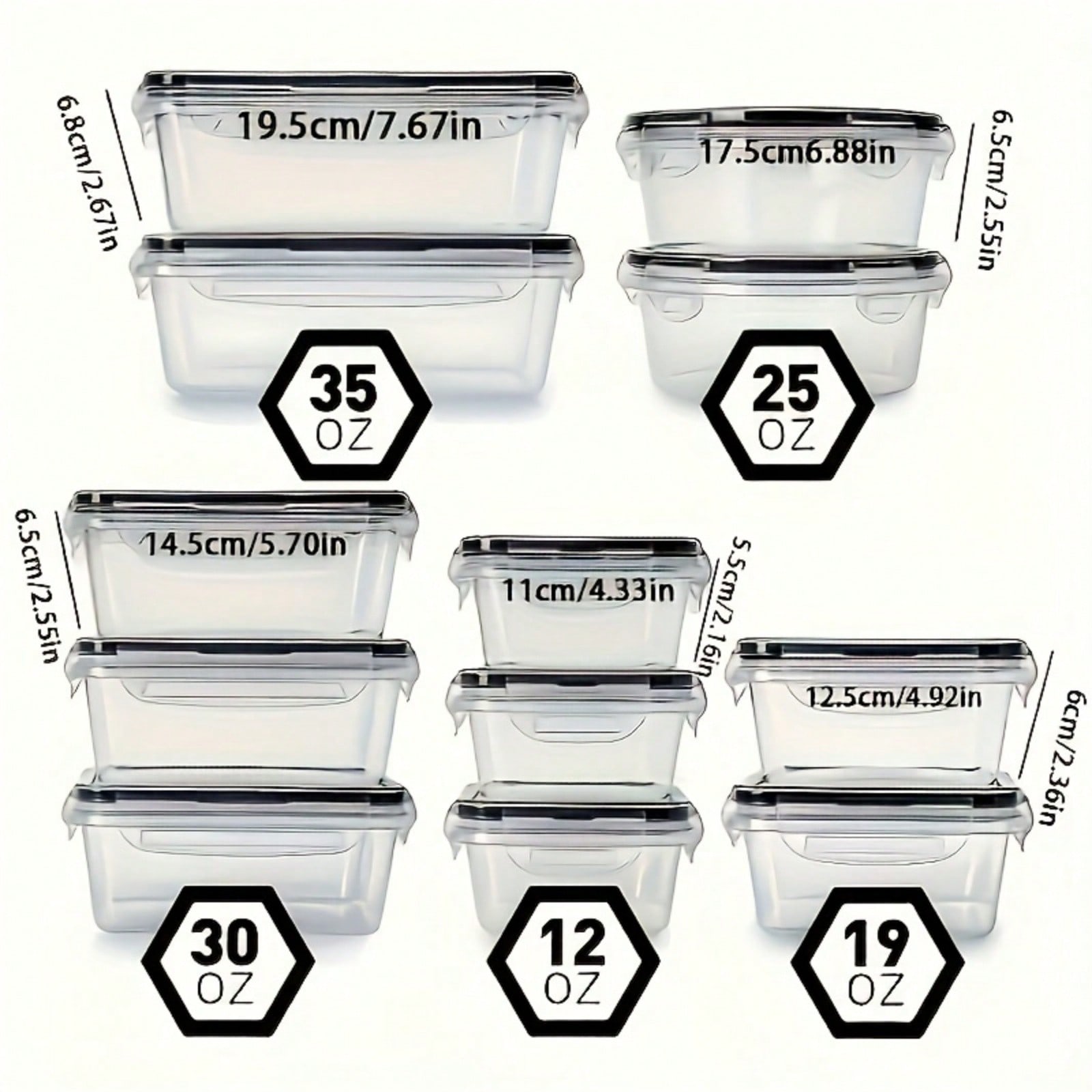 24 Pieces Food Storage Contain – Food Storage Home Bewertung und Preis