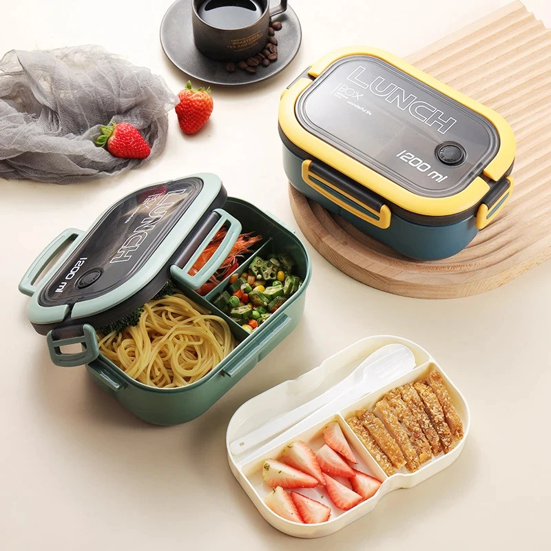 2 Layer Bento Lunch Box With I – Food Storage Hiking Bewertung und Preis