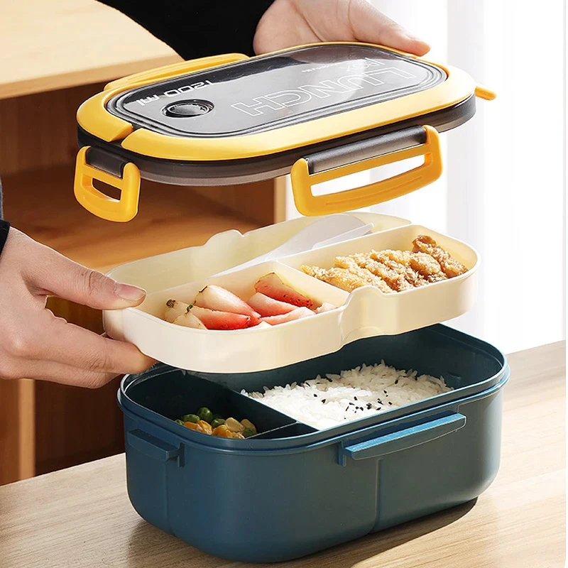 2 Layer Bento Lunch Box With I – Food Storage Hiking Bewertung und Preis