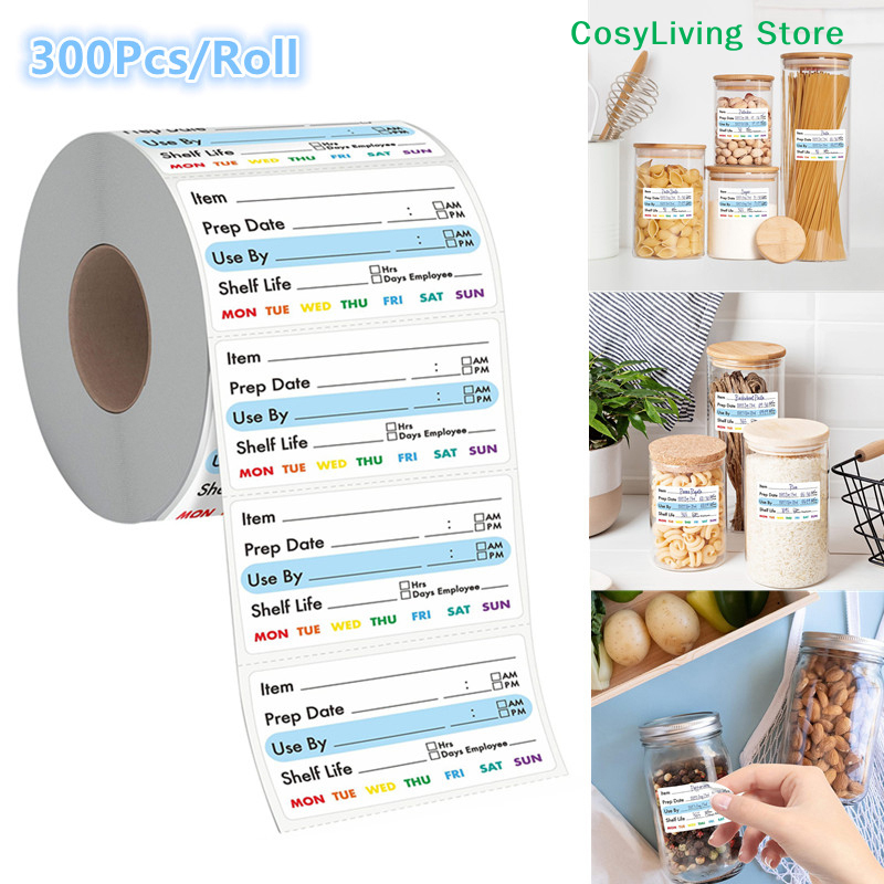 [CL]300Pcs/Roll Kitchen Date F – Food Storage Expiration Dates Bewertung und Preis