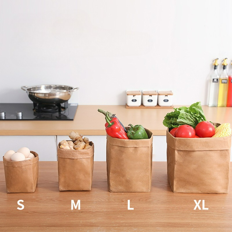 Kraft Paper Bag Washable Paper – Food Storage Of Plants Bewertung und Preis