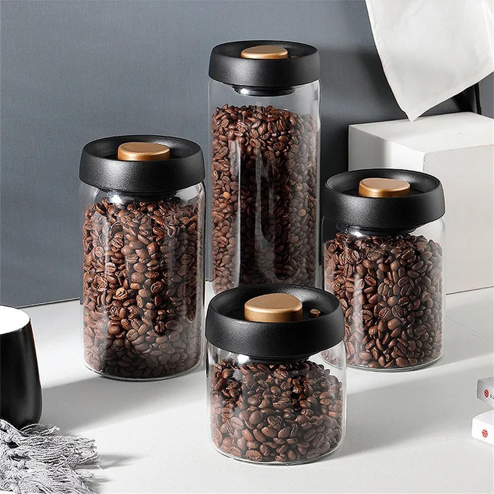 1pack Coffee Bean Storage Cont – Food Storage Vacuum Containers Bewertung und Preis