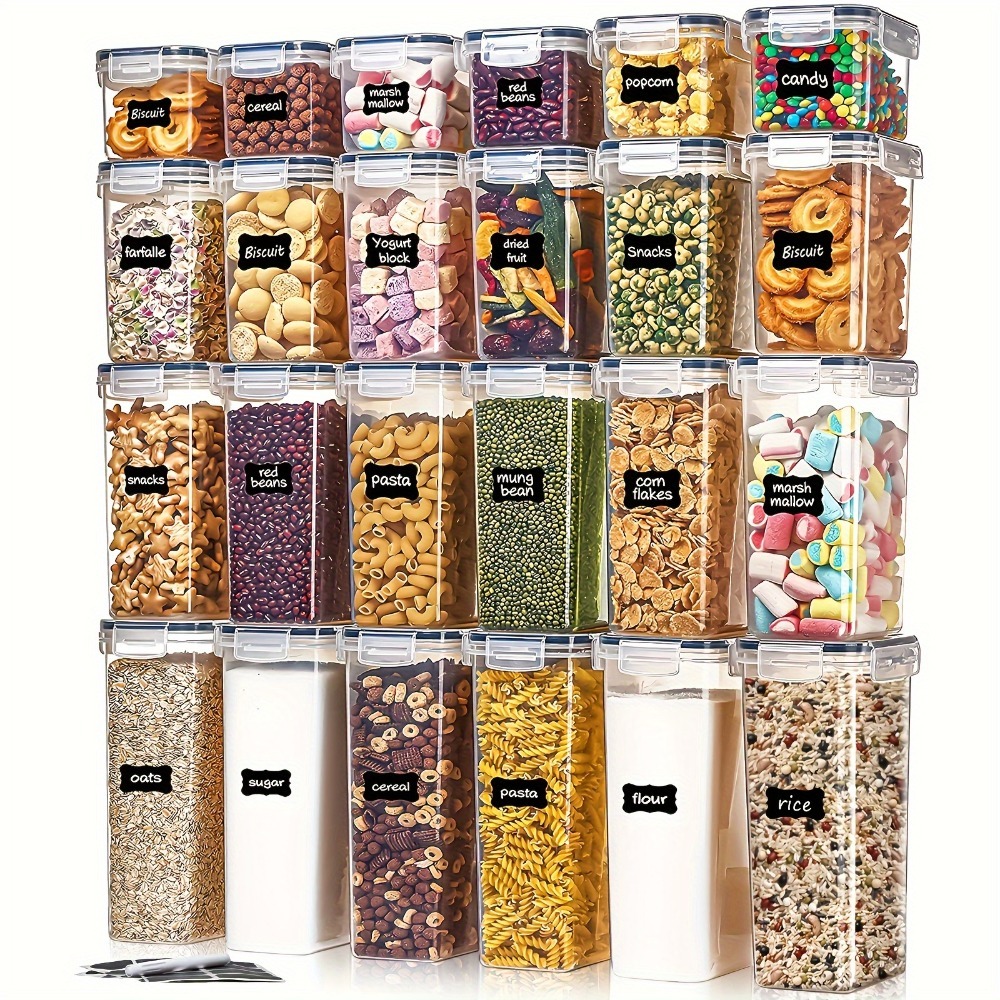 24Pcs Food Storage Containers  – Food Storage Home Bewertung und Preis