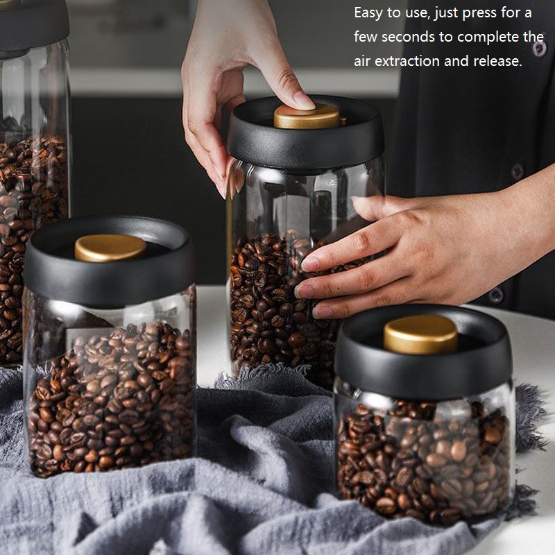 New Bean Coffee Storage Contai – Food Storage Vacuum Containers Bewertung und Preis