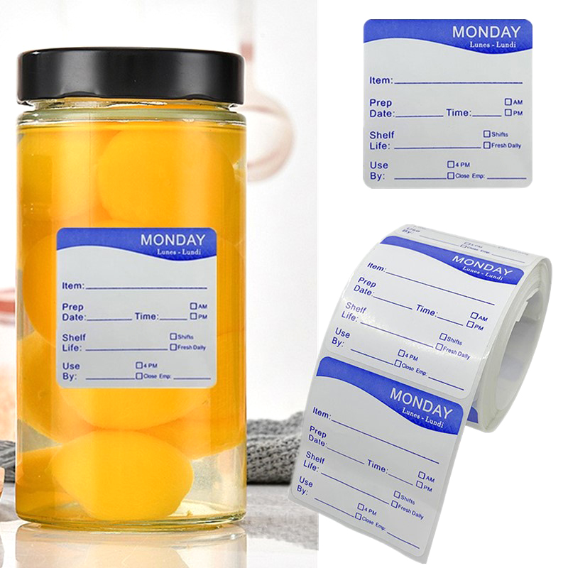 250Pcs/Roll Kitchen Date Food  – Food Storage Expiration Dates Bewertung und Preis