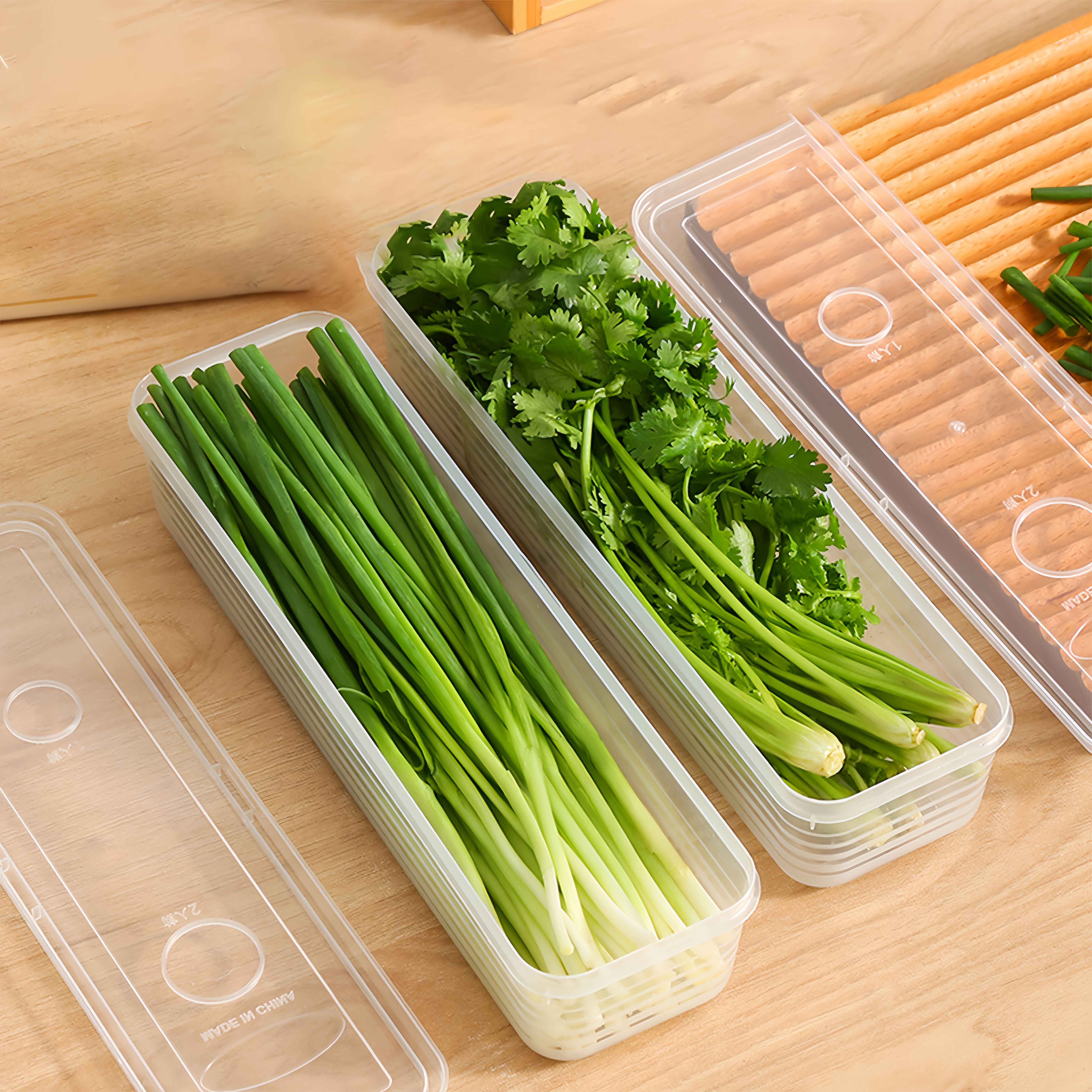 2/4/6pcs Food Vegetable Storag – Food Storage Refrigerator Bewertung und Preis