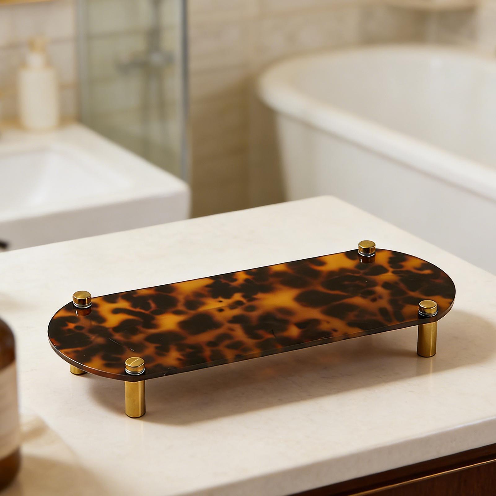 Bathroom Counter Tray Tortoise – Food Storage Home Bewertung und Preis