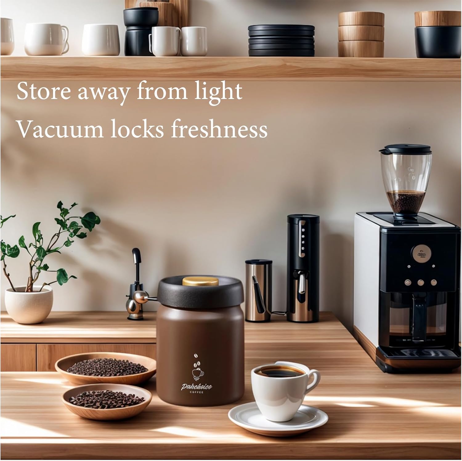 Vacuum Coffee Bean Storage Con – Food Storage Vacuum Containers Bewertung und Preis