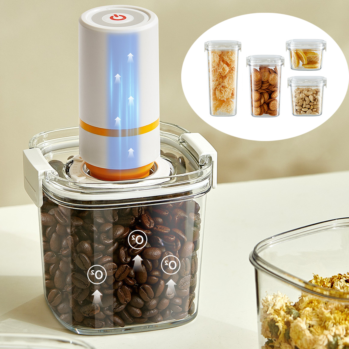 Vacuum Sealed Tank Coffee Bean – Food Storage Vacuum Containers Bewertung und Preis