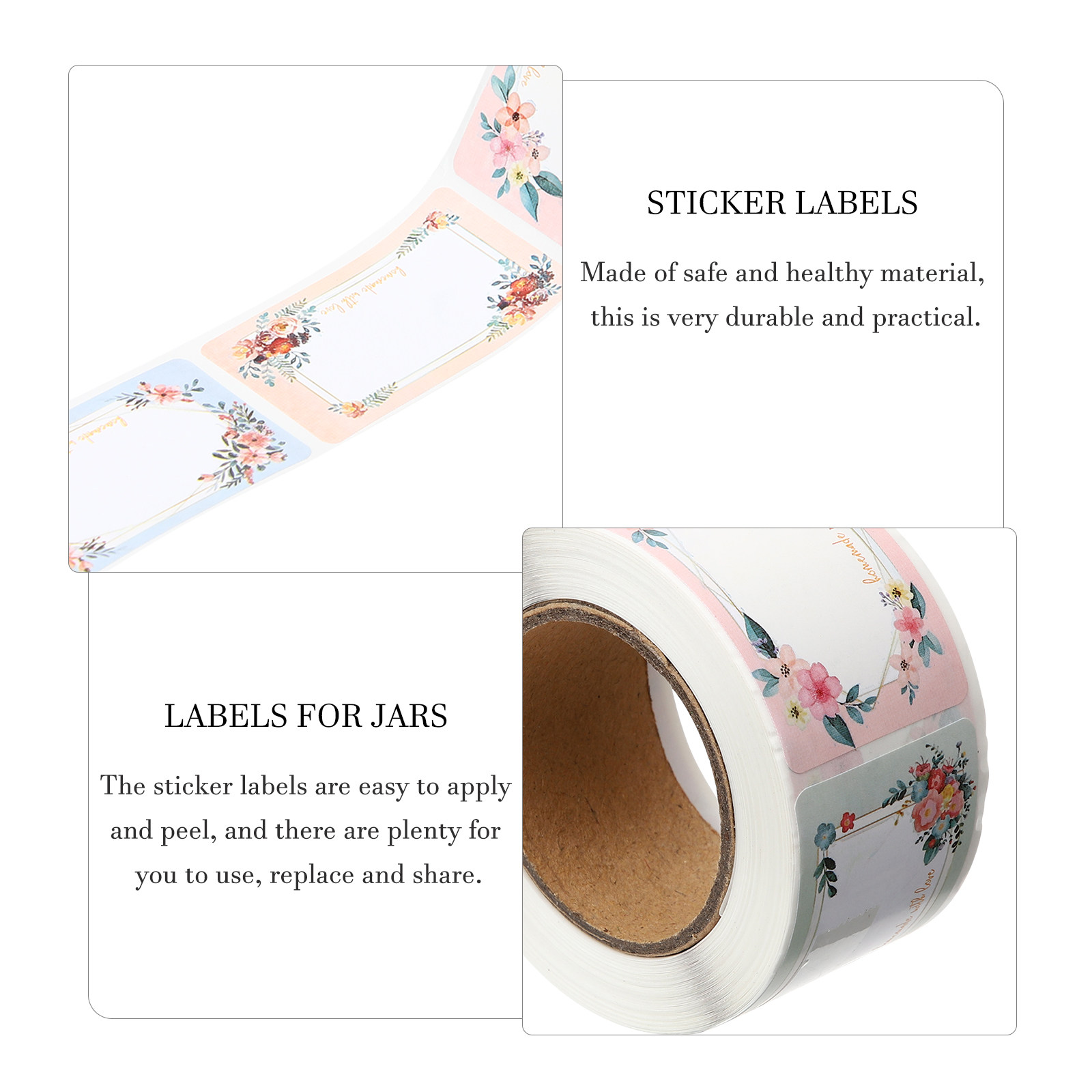 3 Rolls Blank Name Tags Labels – Food Storage Expiration Dates Bewertung und Preis
