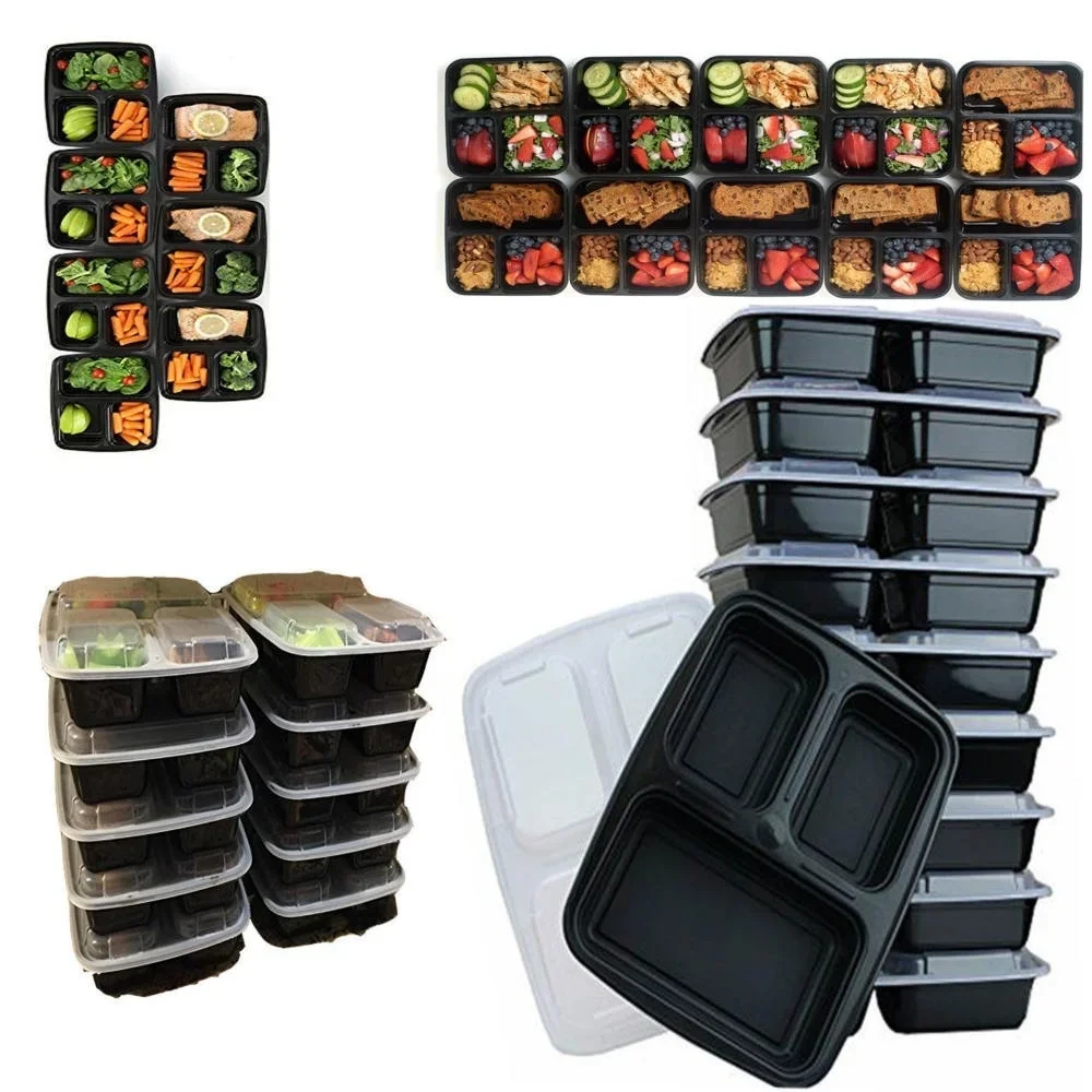 7 Pack 3 Compartment Meal Prep – Food Storage Quart Bewertung und Preis