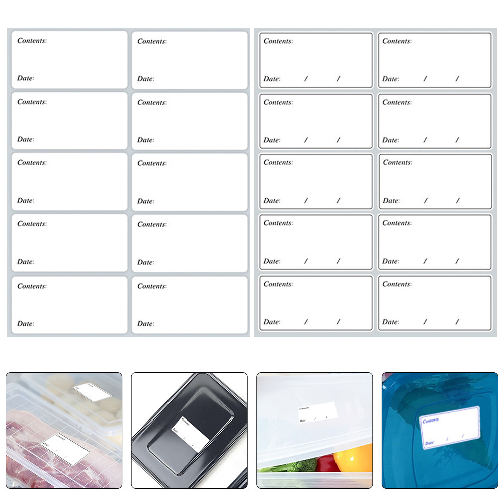 40 Sheets Food Labels Blank Mu – Food Storage Expiration Dates Bewertung und Preis