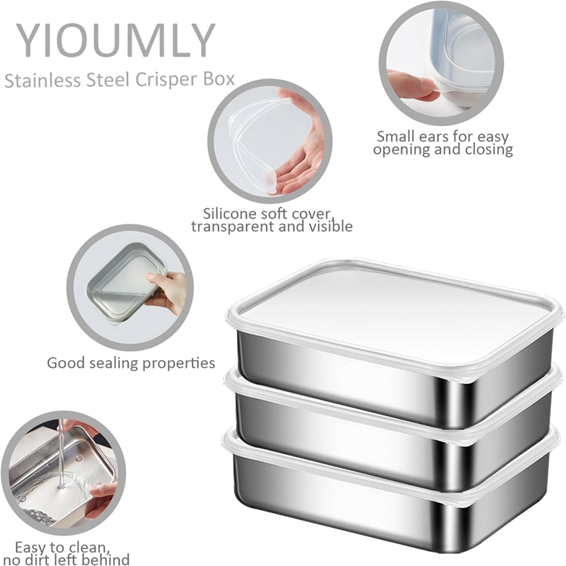 Stainless Steel Containers for – Food Storage And Containers Bewertung und Preis
