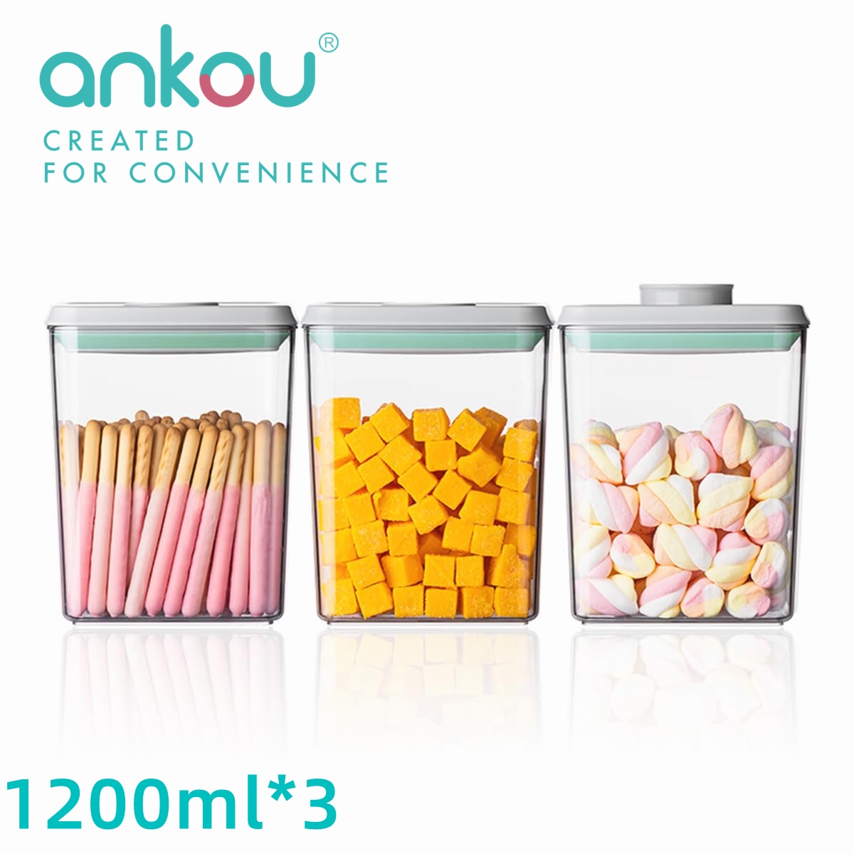 Ankou 3Pcs 1.2L Pop Airtight F – Food Storage Ideas Bewertung und Preis
