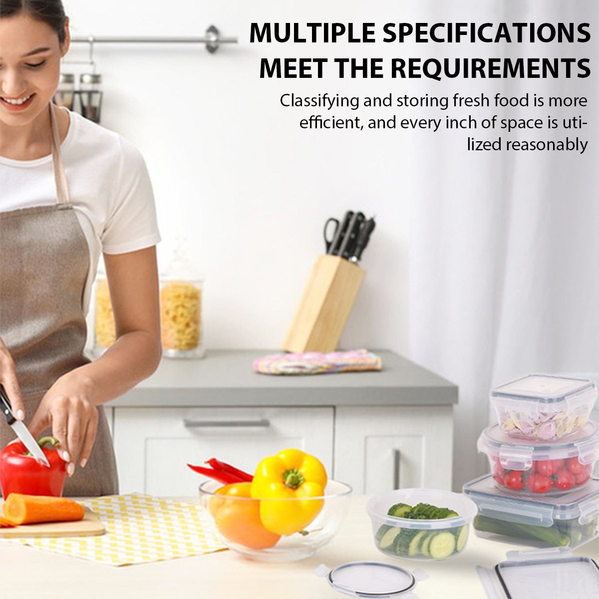24Pcs/set Food Storage Box Set – Food Storage On Table Bewertung und Preis