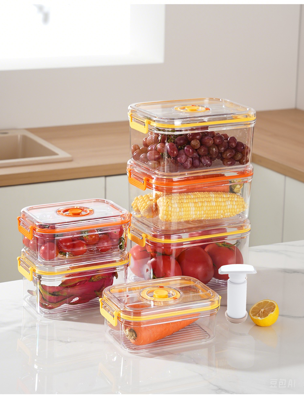 Vacuum Fresh-keeping Box Refri – Food Storage Vacuum Containers Bewertung und Preis