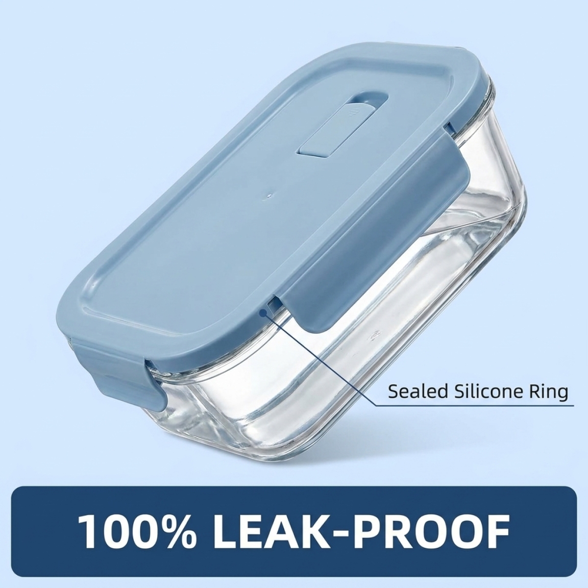 Sky Blue Glass Food Storage Co – Food Storage Home Bewertung und Preis
