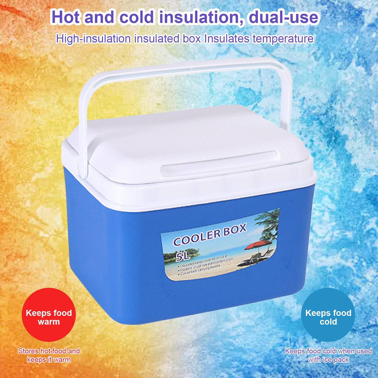 5L/8L Insulated Cooler Box Por – Food Storage Hiking Bewertung und Preis