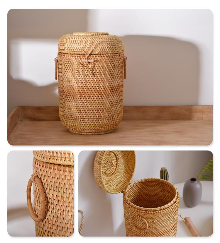 Handwoven Rattan Tea Storage B – Food Storage Quart Bewertung und Preis