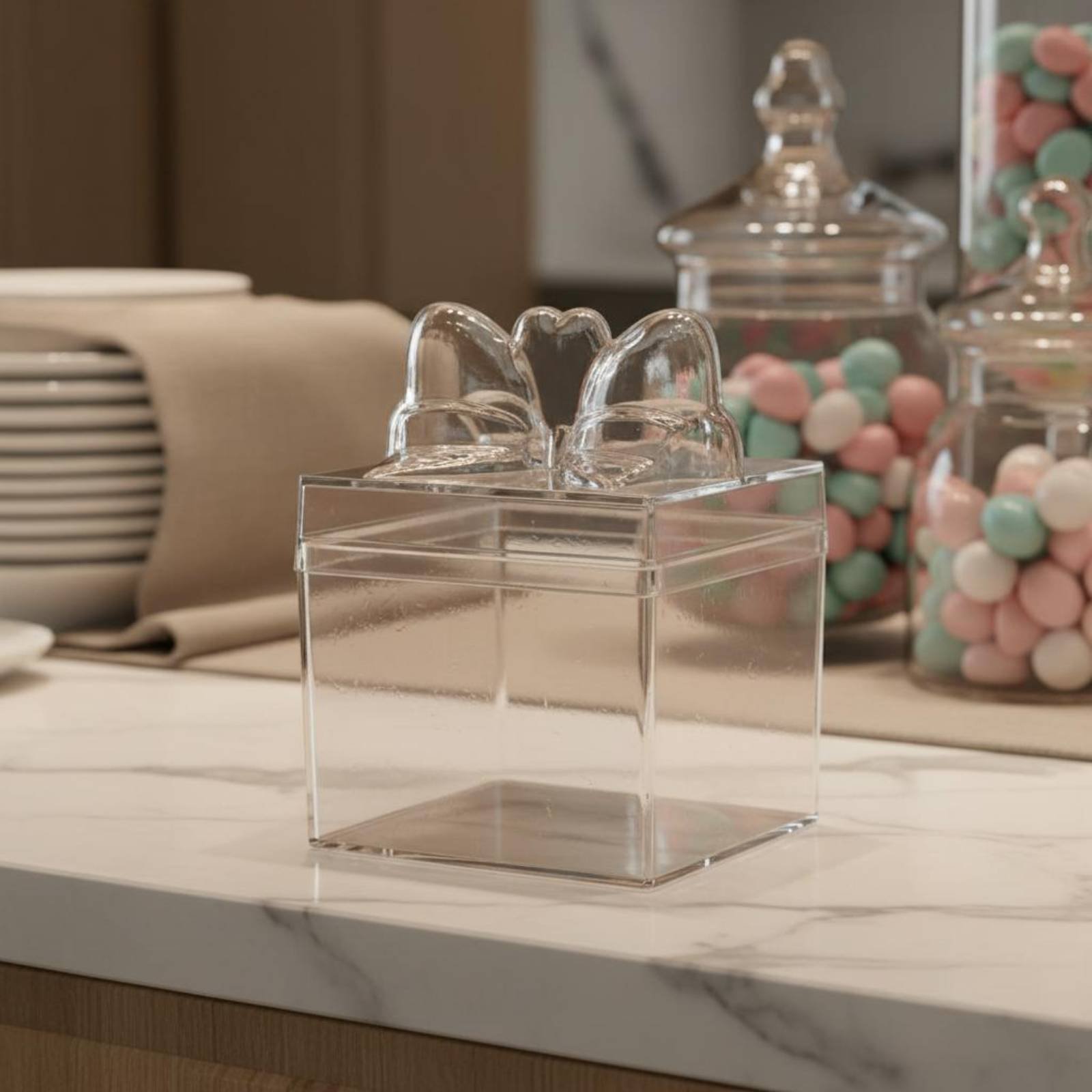 Clear Plastic Candy Box with R – Food Storage And Containers Bewertung und Preis