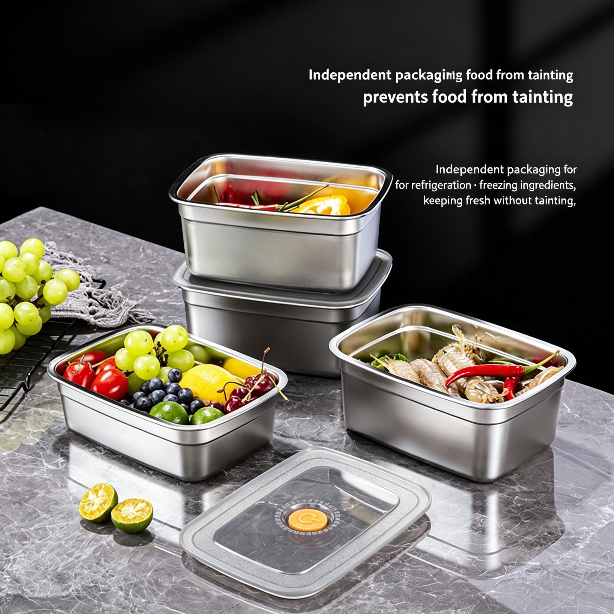 Portable Rectangular Food Grad – Food Storage Quart Bewertung und Preis