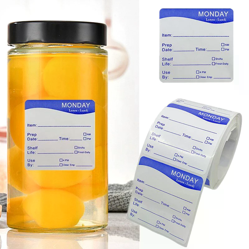 250Pcs/Roll Kitchen Date Food  – Food Storage Expiration Dates Bewertung und Preis