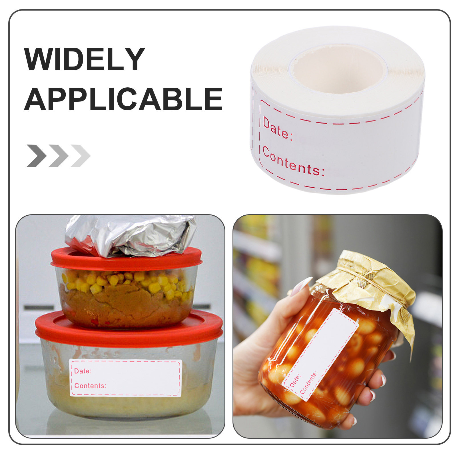 1 Roll Blank Food Storage Labe – Food Storage Expiration Dates Bewertung und Preis