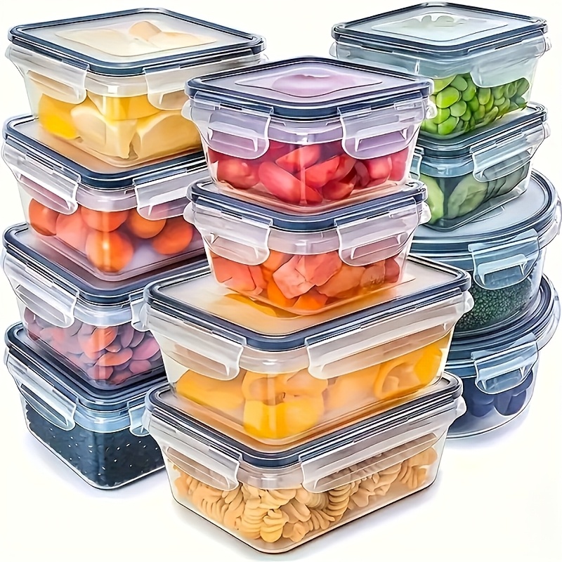8Pcs Set Includes 4 Containers – Food Storage Quart Bewertung und Preis
