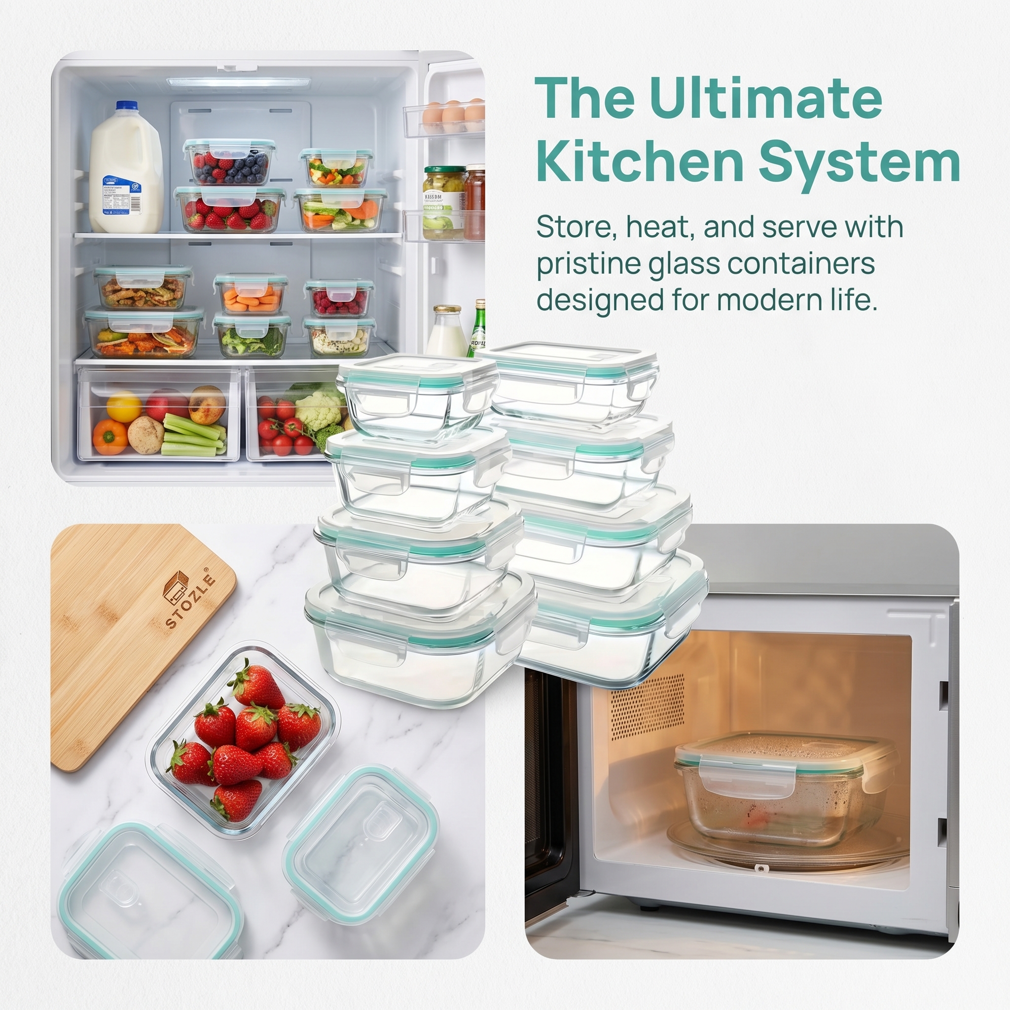 A set of 8 food storage contai – Food Storage Refrigerator Bewertung und Preis