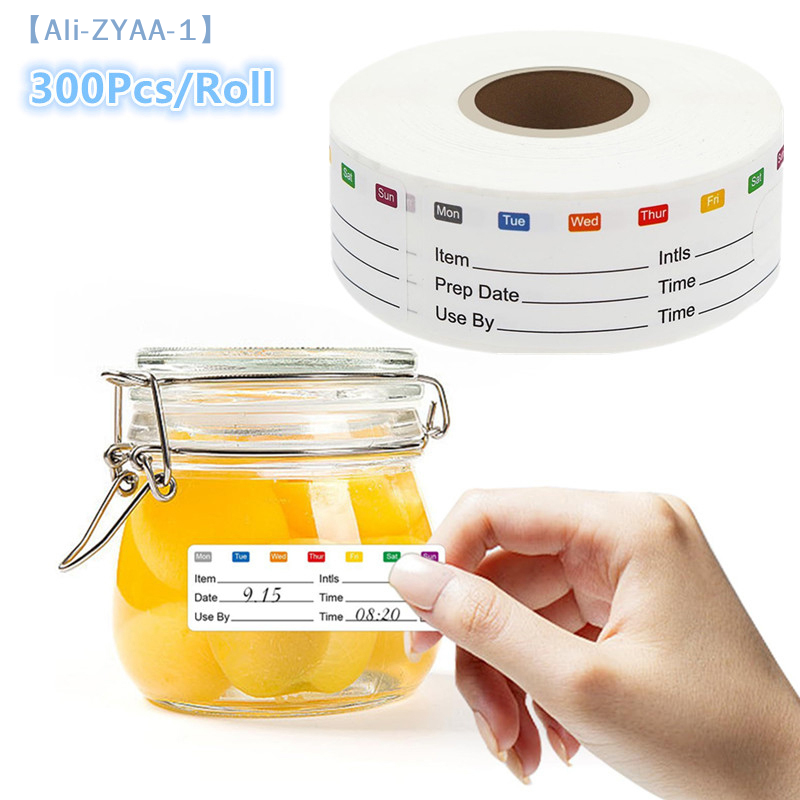 【ZYAA-1】300Pcs/Roll Kitchen Da – Food Storage Expiration Dates Bewertung und Preis