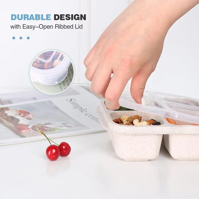 4 Grids Food Storage Box Porta – Food Storage Refrigerator Bewertung und Preis