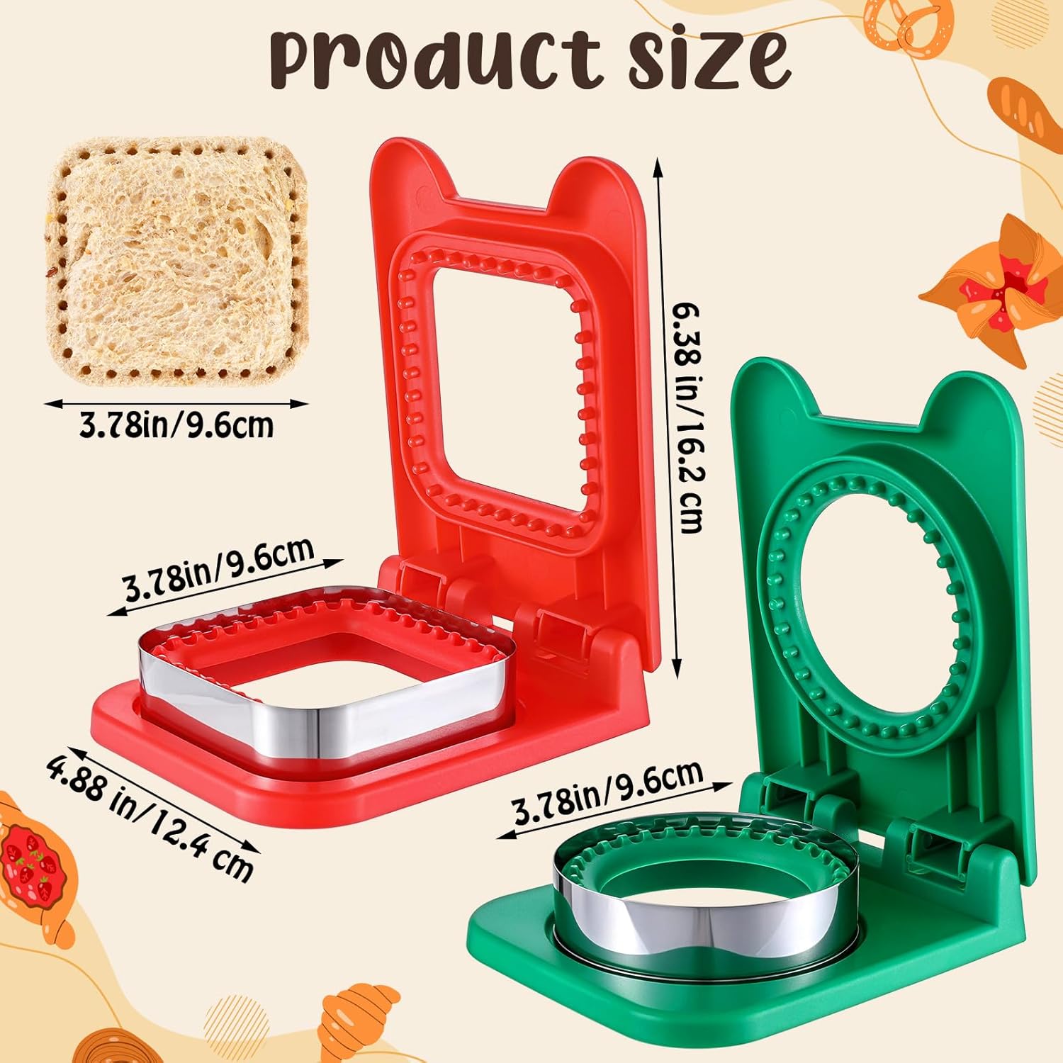 Kids Lunch Sandwich Cutter and – Stainless Lunch Box Bewertung und Preis