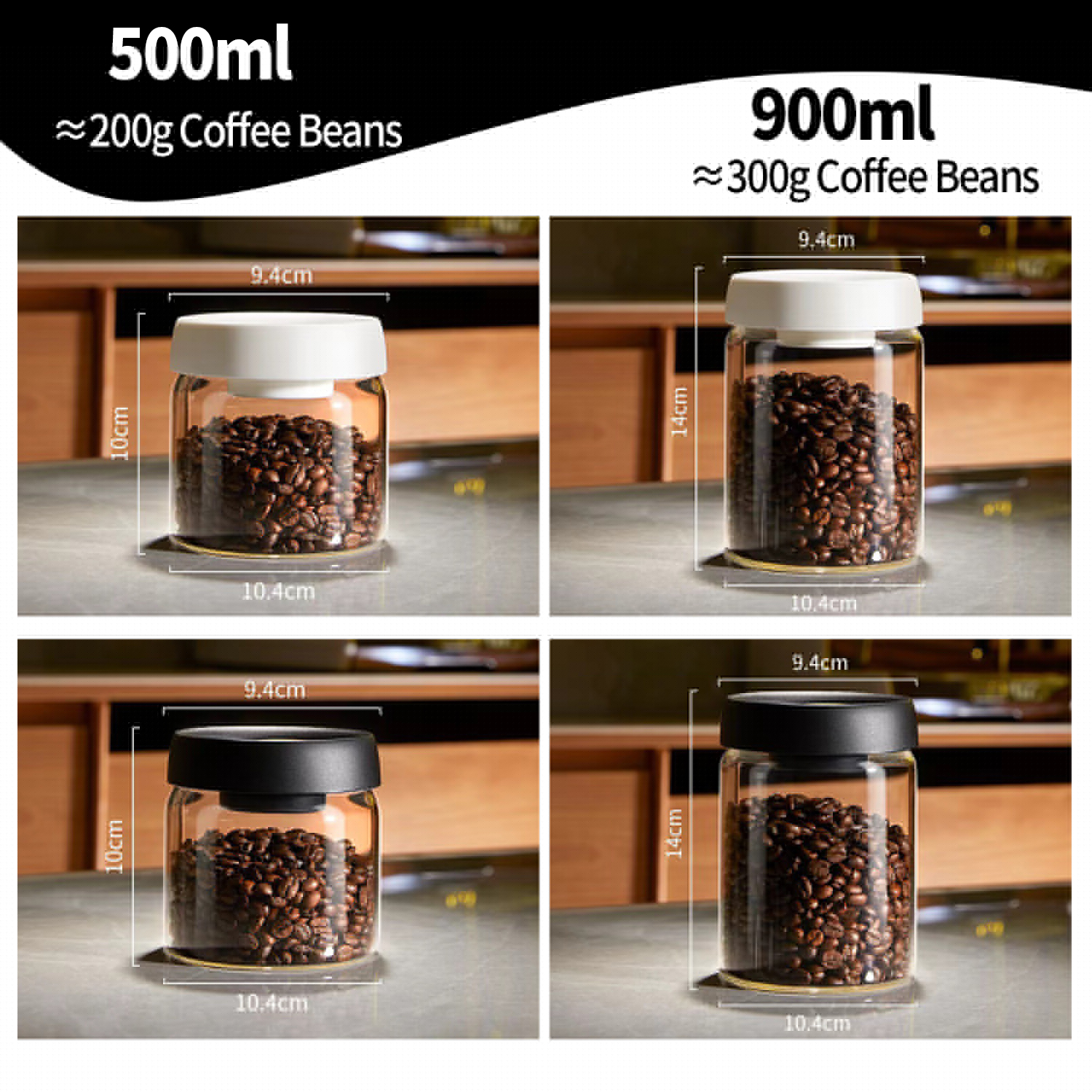 OANKR Vacuum Coffee Canister 5 – Food Storage Vacuum Containers Bewertung und Preis