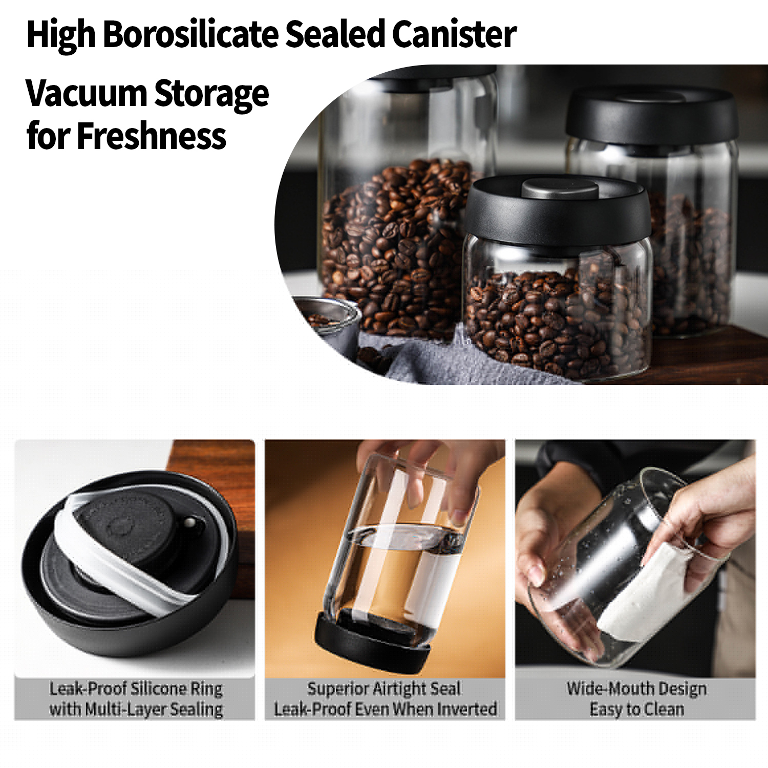 OANKR Vacuum Coffee Canister 5 – Food Storage Vacuum Containers Bewertung und Preis