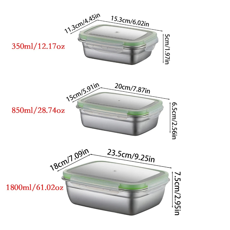 304 Stainless Steel Lunch Box  – Stainless Lunch Box Bewertung und Preis
