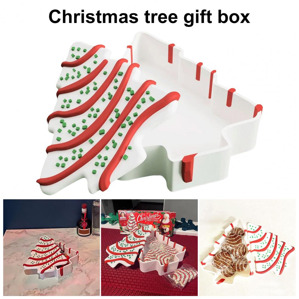 Christmas Tree Box Tree Shape  – Food Storage Of Plants Bewertung und Preis