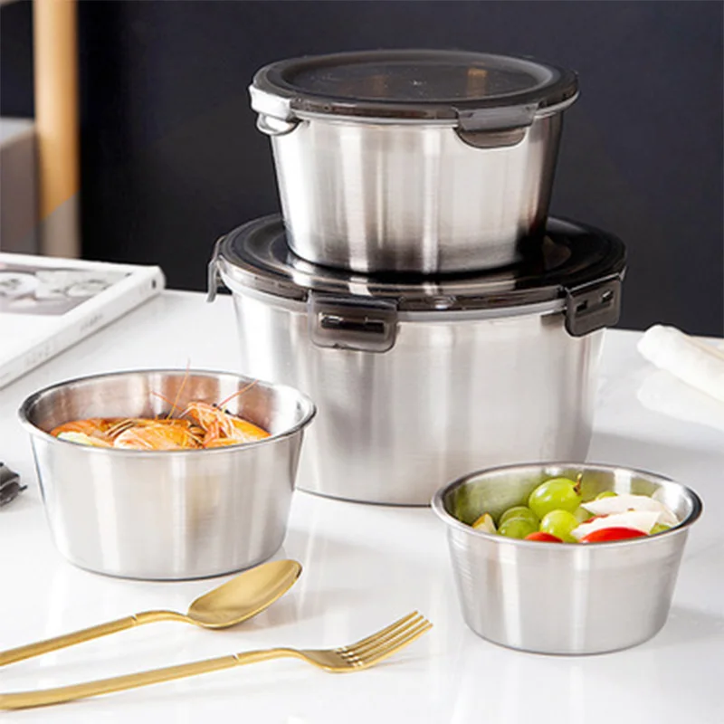 304 Stainless Steel Bento Lunc – Food Storage Quart Bewertung und Preis