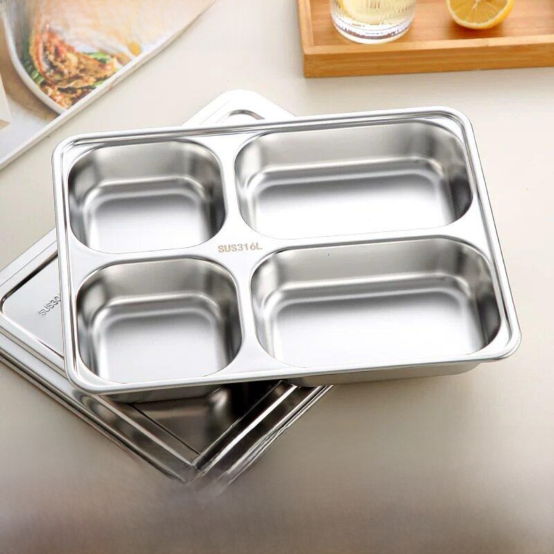 Stainless Steel Compartmentali – Stainless Lunch Box Bewertung und Preis