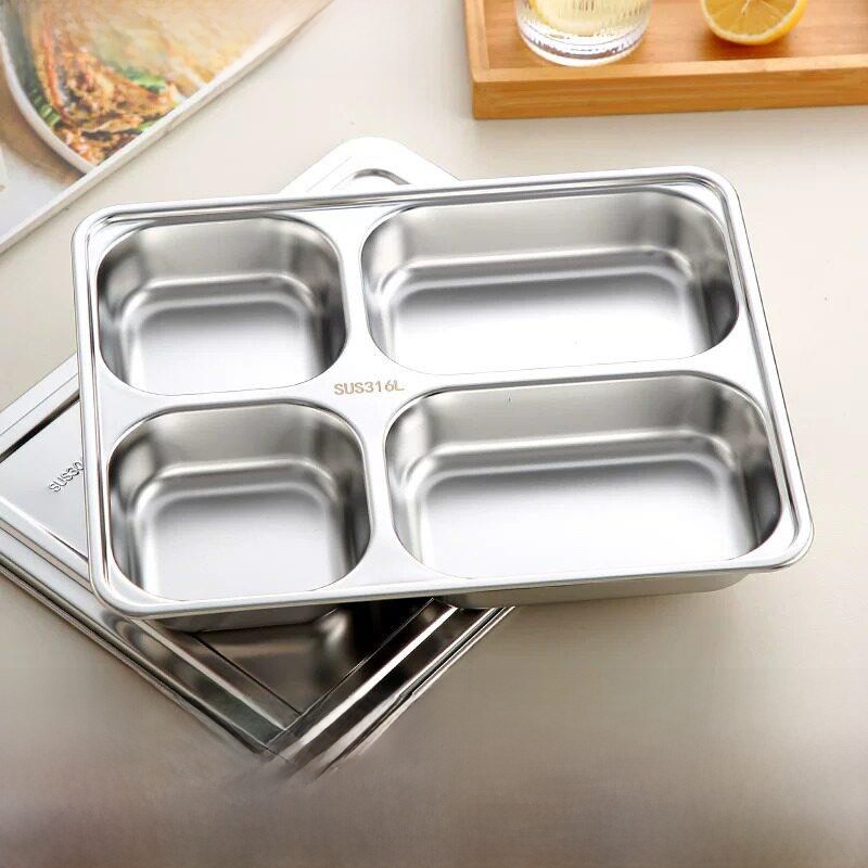 Stainless Steel Compartmentali – Stainless Lunch Box Bewertung und Preis