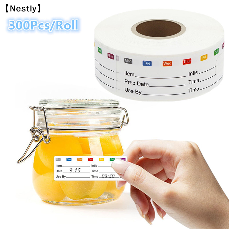 300Pcs/Roll Kitchen Date Food  – Food Storage Expiration Dates Bewertung und Preis