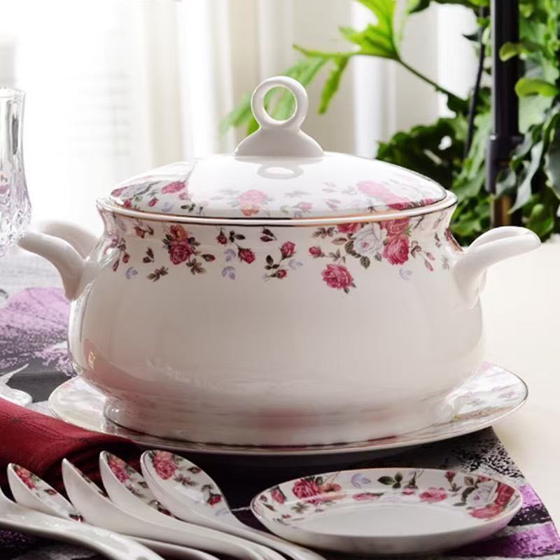 9 Inch, Bone China Tureen for  – Food Storage Of Plants Bewertung und Preis